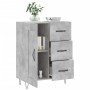 Engineered wood sideboard in concrete grey 69.5x34x90 cm by vidaXL, Sideboards - Ref: Foro24-830256, Price: 90,18 €, Discount: %