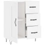 Weißer Hochglanz-Sperrholz-Sideboard 69,5x34x90 cm von vidaXL, Sideboards - Ref: Foro24-830254, Preis: 98,37 €, Rabatt: %
