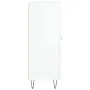 Aparador de madera contrachapada blanco brillante 69,5x34x90 cm de vidaXL, Aparadores - Ref: Foro24-830254, Precio: 97,15 €, ...