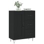 Aparador de madera de ingeniería negro 69,5x34x90 cm de vidaXL, Aparadores - Ref: Foro24-830253, Precio: 93,15 €