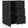 Black engineered wood sideboard 69.5x34x90 cm by vidaXL, Sideboards - Ref: Foro24-830253, Price: 92,01 €, Discount: %