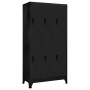Schwarzer Stahlspind 90x45x180 cm von vidaXL, Schließfächer und Lagerschränke - Ref: Foro24-339798, Preis: 365,49 €, Rabatt: %