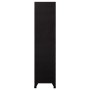 Schwarzer Stahlspind 90x45x180 cm von vidaXL, Schließfächer und Lagerschränke - Ref: Foro24-339798, Preis: 365,49 €, Rabatt: %
