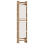 Biombo plegable de 4 paneles bambú y lona 160 cm de vidaXL, Divisores de ambientes - Ref: Foro24-350624, Precio: 105,04 €, De...
