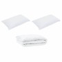 Edredón de todas las estaciones con almohada 3 pcs Microfibra