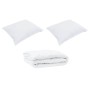 Edredón de todas las estaciones con almohada 3 pcs Microfibra