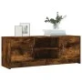 TV-Schrank aus Holzwerkstoff, geräucherte Eiche, 102 x 30 x 37,5 cm von vidaXL, TV-Möbel - Ref: Foro24-823258, Preis: 56,91 €...