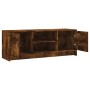 TV-Schrank aus Holzwerkstoff, geräucherte Eiche, 102 x 30 x 37,5 cm von vidaXL, TV-Möbel - Ref: Foro24-823258, Preis: 57,89 €...