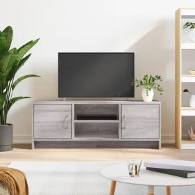 Sonoma grauer TV-Schrank aus Holzwerkstoff, 102 x 30 x 37,5 cm von vidaXL, TV-Möbel - Ref: Foro24-823259, Preis: 61,33 €, Rab...