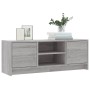 Sonoma grauer TV-Schrank aus Holzwerkstoff, 102 x 30 x 37,5 cm von vidaXL, TV-Möbel - Ref: Foro24-823259, Preis: 61,88 €, Rab...