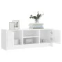 TV-Möbel aus weißem Hochglanz-Engineer-Holz 102x30x37,5 cm von vidaXL, TV-Möbel - Ref: Foro24-823255, Preis: 62,15 €, Rabatt: %