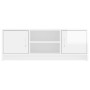 TV-Möbel aus weißem Hochglanz-Engineer-Holz 102x30x37,5 cm von vidaXL, TV-Möbel - Ref: Foro24-823255, Preis: 63,02 €, Rabatt: %