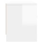 TV-Möbel aus weißem Hochglanz-Engineer-Holz 102x30x37,5 cm von vidaXL, TV-Möbel - Ref: Foro24-823255, Preis: 63,02 €, Rabatt: %