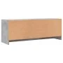 Engineered wood TV stand in concrete gray, 102x30x37.5 cm by vidaXL, TV Furniture - Ref: Foro24-823257, Price: 58,52 €, Disco...