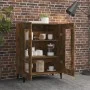 Rauchereiche-Engineered-Holz Sideboard 69,5x34x90 cm von vidaXL, Sideboards - Ref: Foro24-817336, Preis: 64,02 €, Rabatt: %