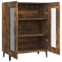 Smoked oak engineered wood sideboard 69.5x34x90 cm by vidaXL, Sideboards - Ref: Foro24-817336, Price: 78,82 €, Discount: %