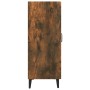 Smoked oak engineered wood sideboard 69.5x34x90 cm by vidaXL, Sideboards - Ref: Foro24-817336, Price: 78,82 €, Discount: %
