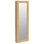 Espejo con joyero de pared 30x8,5x90 cm de vidaXL, Espejos - Ref: Foro24-353213, Precio: 92,26 €, Descuento: %