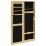 Espejo con joyero de pared 30x8,5x90 cm de vidaXL, Espejos - Ref: Foro24-353213, Precio: 92,26 €, Descuento: %