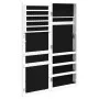 Espejo con joyero de pared blanco 37,5x10x106 cm de vidaXL, Espejos - Ref: Foro24-353217, Precio: 99,99 €, Descuento: %