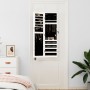 Weißer Wandspiegel mit Schmuckschatulle 30x8,5x106 cm von vidaXL, Spiegel - Ref: Foro24-353214, Preis: 102,73 €, Rabatt: %