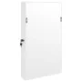 Espejo con joyero de pared blanco 37,5x10x67 cm de vidaXL, Espejos - Ref: Foro24-353220, Precio: 83,13 €, Descuento: %