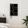 Espejo con joyero de pared negro 30x8,5x90 cm de vidaXL, Espejos - Ref: Foro24-353212, Precio: 81,15 €, Descuento: %