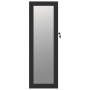 Espejo con joyero de pared negro 30x8,5x90 cm de vidaXL, Espejos - Ref: Foro24-353212, Precio: 81,15 €, Descuento: %