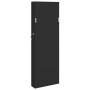 Espejo con joyero de pared negro 30x8,5x90 cm de vidaXL, Espejos - Ref: Foro24-353212, Precio: 81,15 €, Descuento: %