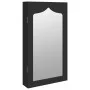 Black wall mirror with jewelry box 37.5x10x67 cm by vidaXL, Mirrors - Ref: Foro24-353221, Price: 82,52 €, Discount: %