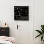 Espejo con joyero de pared negro 37,5x10x67 cm de vidaXL, Espejos - Ref: Foro24-353221, Precio: 83,94 €, Descuento: %