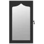 Black wall mirror with jewelry box 37.5x10x67 cm by vidaXL, Mirrors - Ref: Foro24-353221, Price: 82,52 €, Discount: %