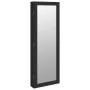 Espejo con joyero de pared negro 37,5x10x106 cm de vidaXL, Espejos - Ref: Foro24-353218, Precio: 100,25 €, Descuento: %