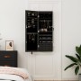 Schwarzer Wandspiegel mit Schmuckschatulle 37,5x10x106 cm von vidaXL, Spiegel - Ref: Foro24-353227, Preis: 118,20 €, Rabatt: %