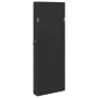 Espejo con joyero de pared negro 37,5x10x106 cm de vidaXL, Espejos - Ref: Foro24-353227, Precio: 115,92 €, Descuento: %
