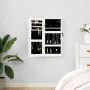 Weißer Wandspiegel mit Schmuckschatulle 30x8,5x67 cm von vidaXL, Spiegel - Ref: Foro24-353208, Preis: 73,21 €, Rabatt: %