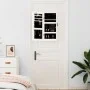 Weißer Wandspiegel mit Schmuckschatulle 30x8,5x67 cm von vidaXL, Spiegel - Ref: Foro24-353208, Preis: 73,21 €, Rabatt: %