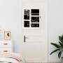 Weißer Wandspiegel mit Schmuckschatulle 30x8,5x67 cm von vidaXL, Spiegel - Ref: Foro24-353208, Preis: 74,74 €, Rabatt: %
