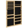 Wall-mounted mirror with jewelry cabinet 37.5x10x106 cm by vidaXL, Mirrors - Ref: Foro24-353219, Price: 96,73 €, Discount: %