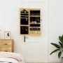Espejo con joyero de pared 37,5x10x90 cm de vidaXL, Espejos - Ref: Foro24-353225, Precio: 93,68 €, Descuento: %