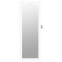 Weißer Wandspiegel mit Schmuckschatulle 37,5x10x106 cm von vidaXL, Spiegel - Ref: Foro24-353226, Preis: 141,68 €, Rabatt: %
