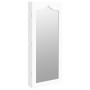 Espejo con joyero de pared blanco 37,5x10x90 cm de vidaXL, Espejos - Ref: Foro24-353223, Precio: 94,04 €, Descuento: %