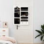 Espejo con joyero de pared blanco 37,5x10x90 cm de vidaXL, Espejos - Ref: Foro24-353223, Precio: 94,04 €, Descuento: %