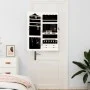 Espejo con joyero de pared blanco 37,5x10x90 cm de vidaXL, Espejos - Ref: Foro24-353223, Precio: 92,48 €, Descuento: %
