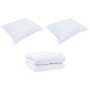 Edredón de Invierno con almohada 3 pcs Microfibra en Colchas y edredones | Comprar online en Foro24