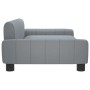 Kindersofa aus hellgrauem Stoff 90x53x30 cm von vidaXL, Baby- und Kleinkindmöbel - Ref: Foro24-3196258, Preis: 95,75 €, Rabat...