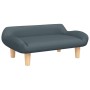 Sofá para niños de tela gris oscuro 70x40x24 cm von vidaXL, Baby- und Kleinkindmöbel - Ref: Foro24-3196345, Preis: 72,78 €, R...