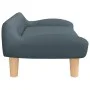 Sofá para niños de tela gris oscuro 70x40x24 cm von vidaXL, Baby- und Kleinkindmöbel - Ref: Foro24-3196345, Preis: 60,57 €, R...