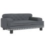 Dunkelgraues Kindersofa aus Samt, 70x45x30 cm von vidaXL, Baby- und Kleinkindmöbel - Ref: Foro24-3196295, Preis: 83,20 €, Rab...