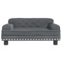 Dunkelgraues Kindersofa aus Samt, 70x45x30 cm von vidaXL, Baby- und Kleinkindmöbel - Ref: Foro24-3196295, Preis: 83,20 €, Rab...